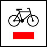 Dodatkowe znaki szlaków rowerowych